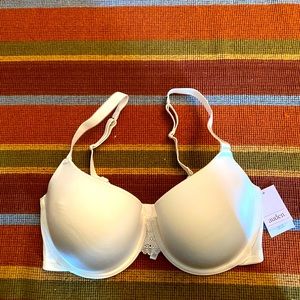 Auden 36DDD Demi Coverage, Light Lift, T-Shirt Bra Gesso White in Color